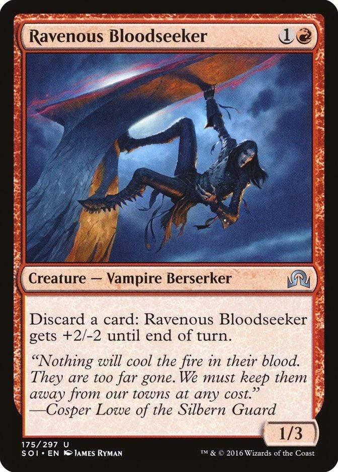 Magic: The Gathering MTG Single Ravenous Bloodseeker [Shadows over Innistrad]