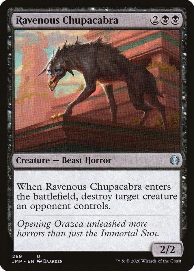 Magic: The Gathering MTG Single Ravenous Chupacabra [Jumpstart]