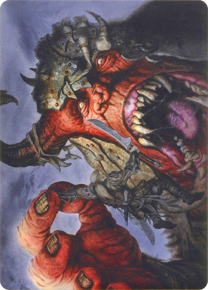 Magic: The Gathering MTG Single Ravenous Giant // Ravenous Giant [Modern Horizons Art Series]