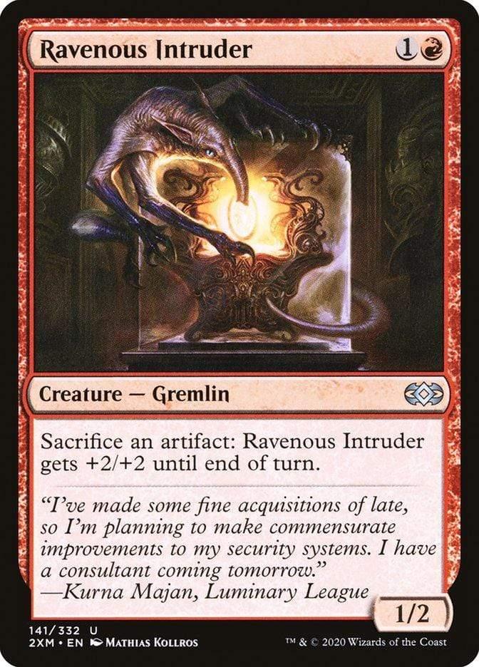 Magic: The Gathering MTG Single Ravenous Intruder [Double Masters]
