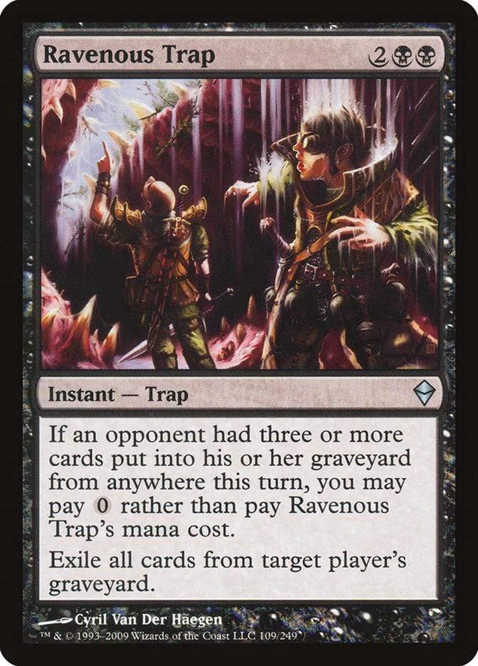 Magic: The Gathering MTG Single Ravenous Trap [Zendikar]