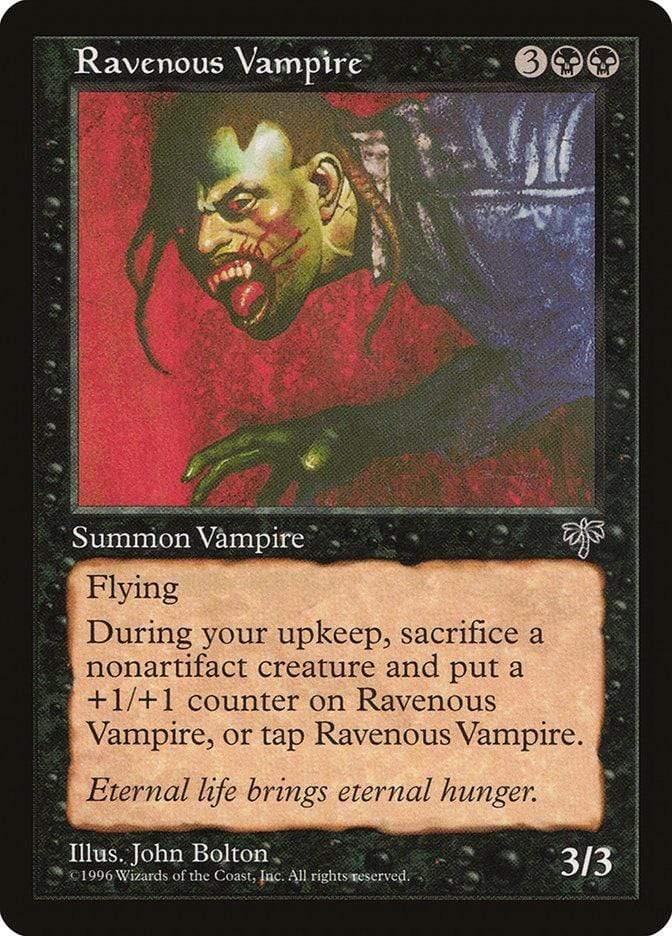 Magic: The Gathering MTG Single Ravenous Vampire [Mirage]