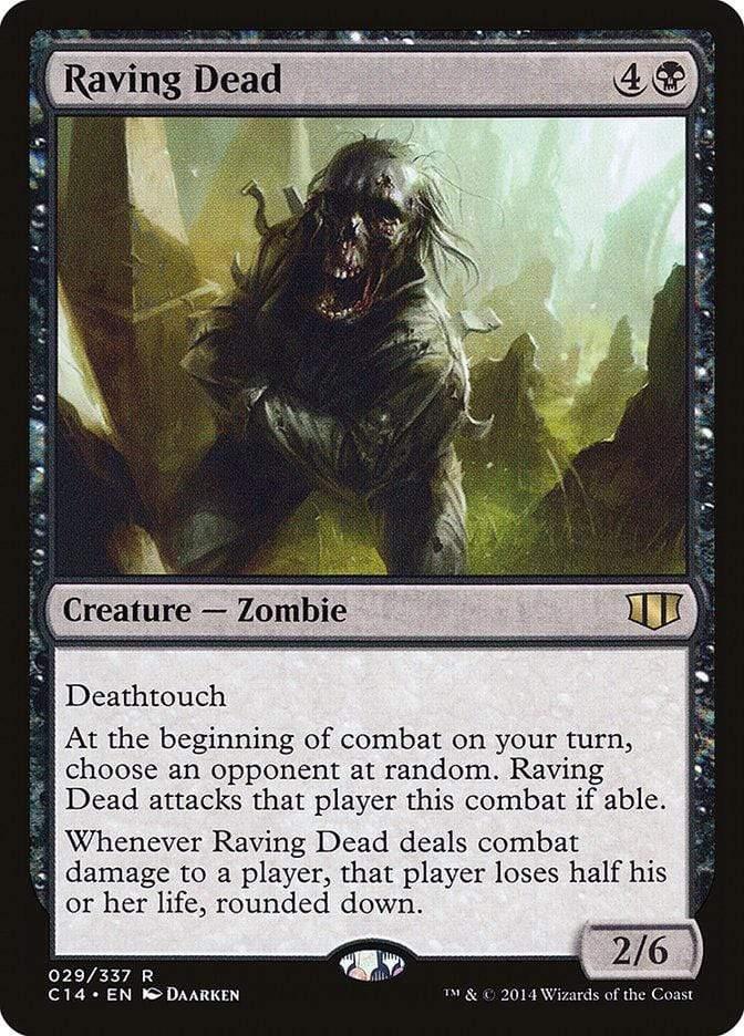 Magic: The Gathering MTG Single Raving Dead [Commander 2014]