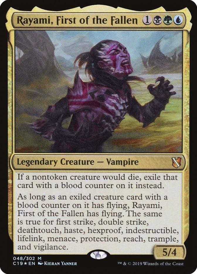 Magic: The Gathering MTG Single Rayami, First of the Fallen [Commander 2019]