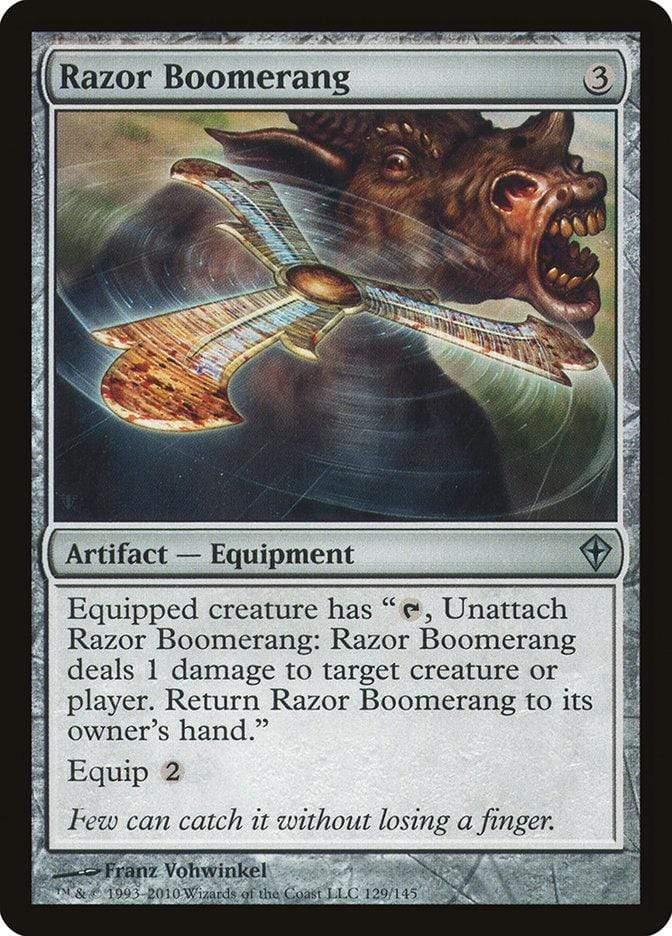 Magic: The Gathering MTG Single Razor Boomerang [Worldwake]
