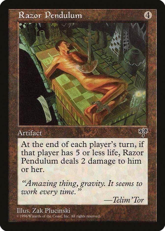 Magic: The Gathering MTG Single Razor Pendulum [Mirage]