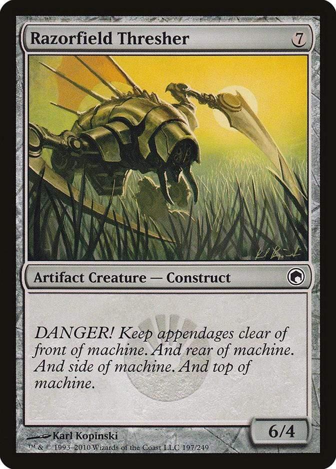 Magic: The Gathering MTG Single Razorfield Thresher [Scars of Mirrodin]