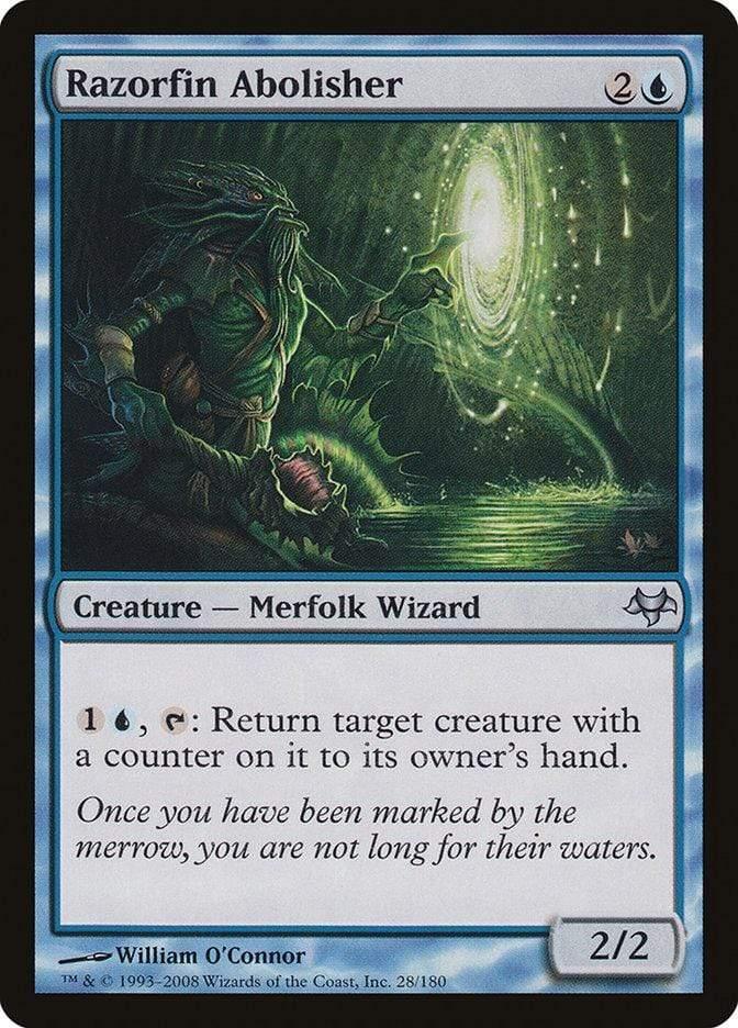 Magic: The Gathering MTG Single Razorfin Abolisher [Eventide]