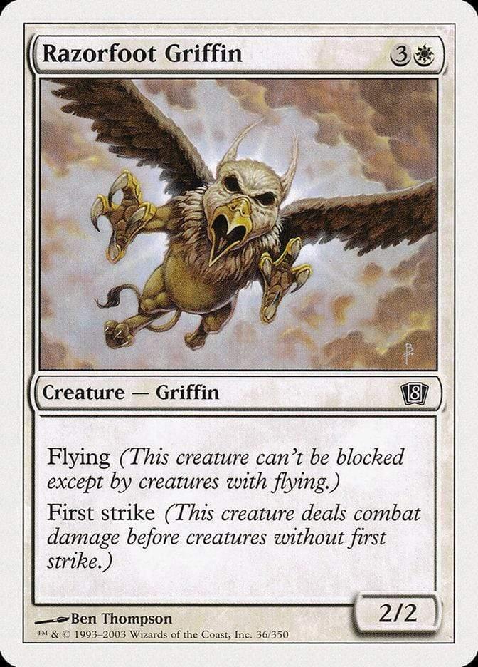 Magic: The Gathering MTG Single Razorfoot Griffin [Eighth Edition]