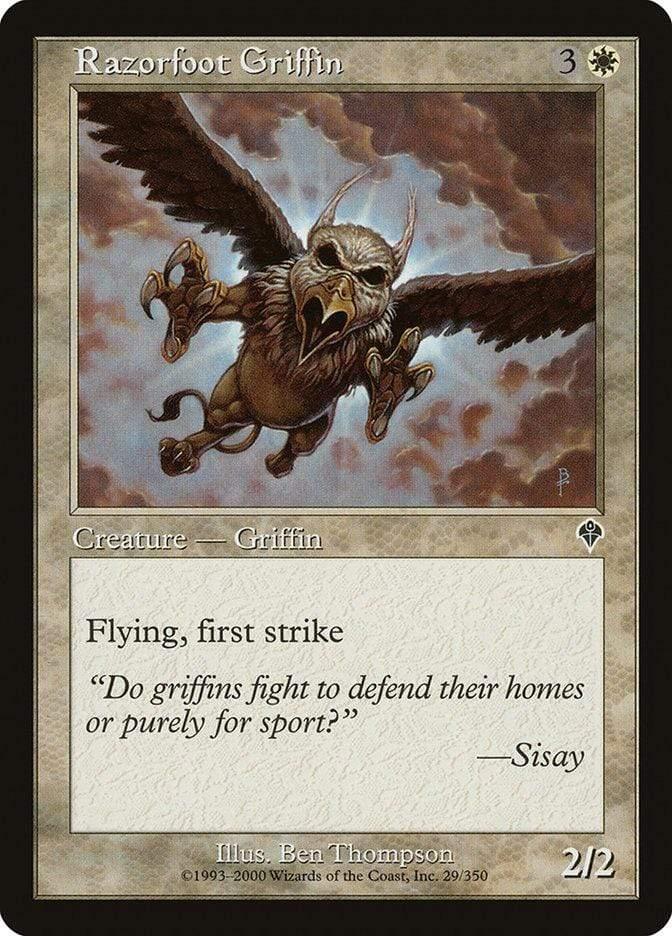 Magic: The Gathering MTG Single Razorfoot Griffin [Invasion]