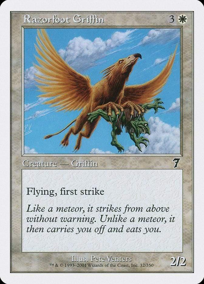 Magic: The Gathering MTG Single Razorfoot Griffin [Seventh Edition]