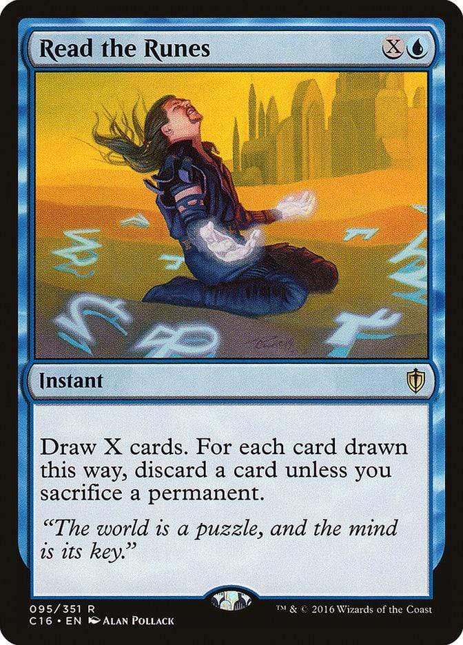 Magic: The Gathering MTG Single Read the Runes [Commander 2016]