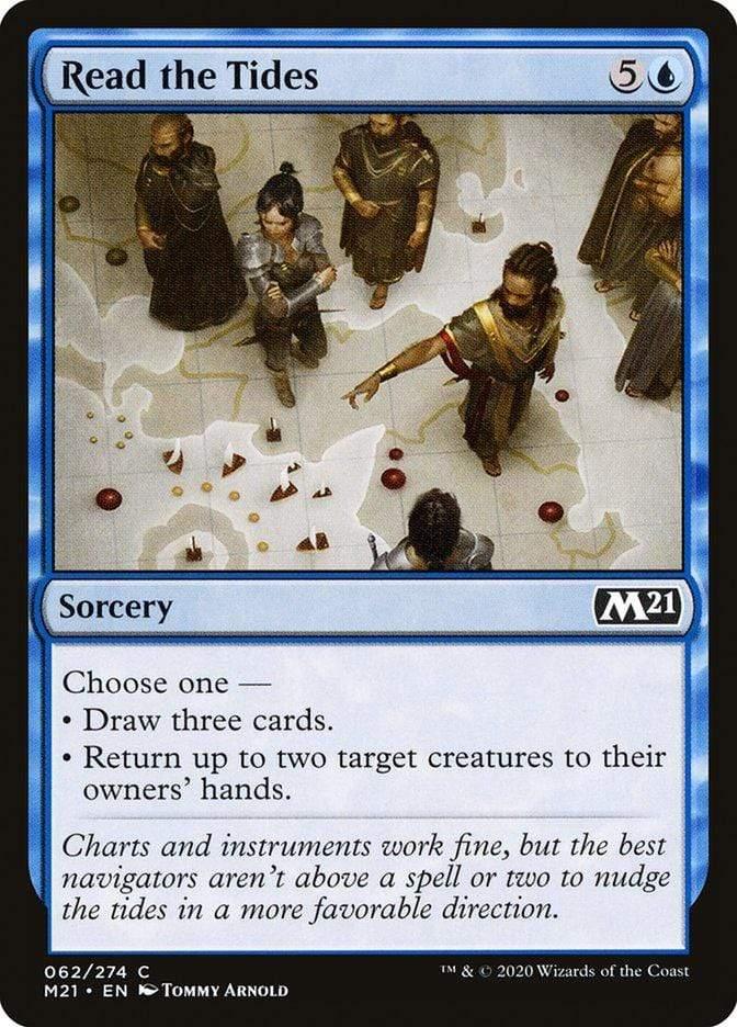 Magic: The Gathering MTG Single Read the Tides [Core Set 2021]