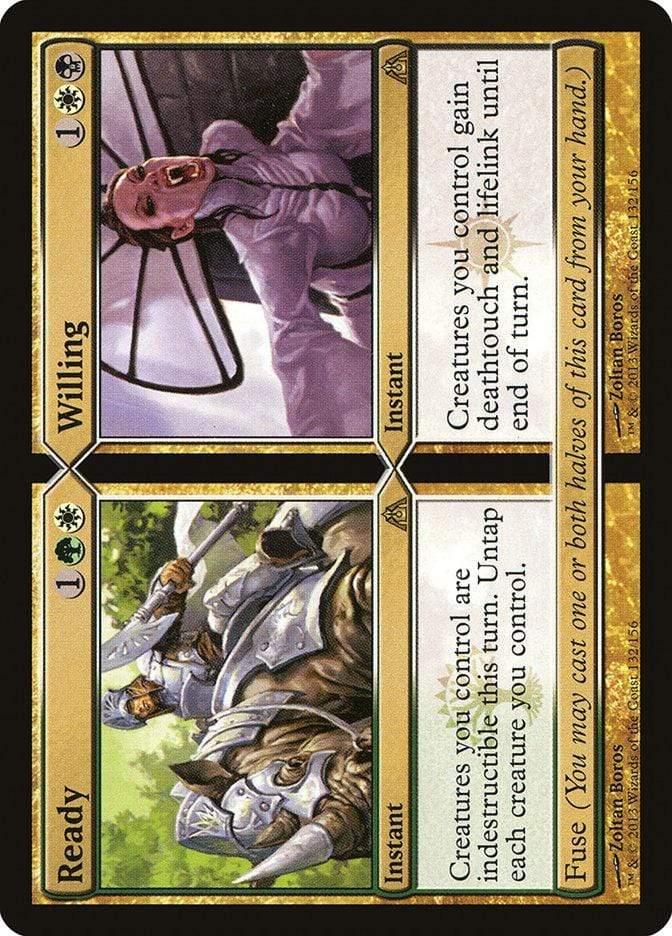 Magic: The Gathering MTG Single Ready // Willing [Dragon's Maze]