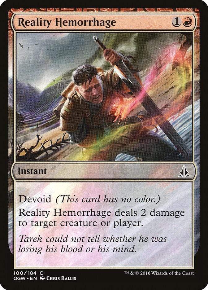 Magic: The Gathering MTG Single Reality Hemorrhage [Oath of the Gatewatch]
