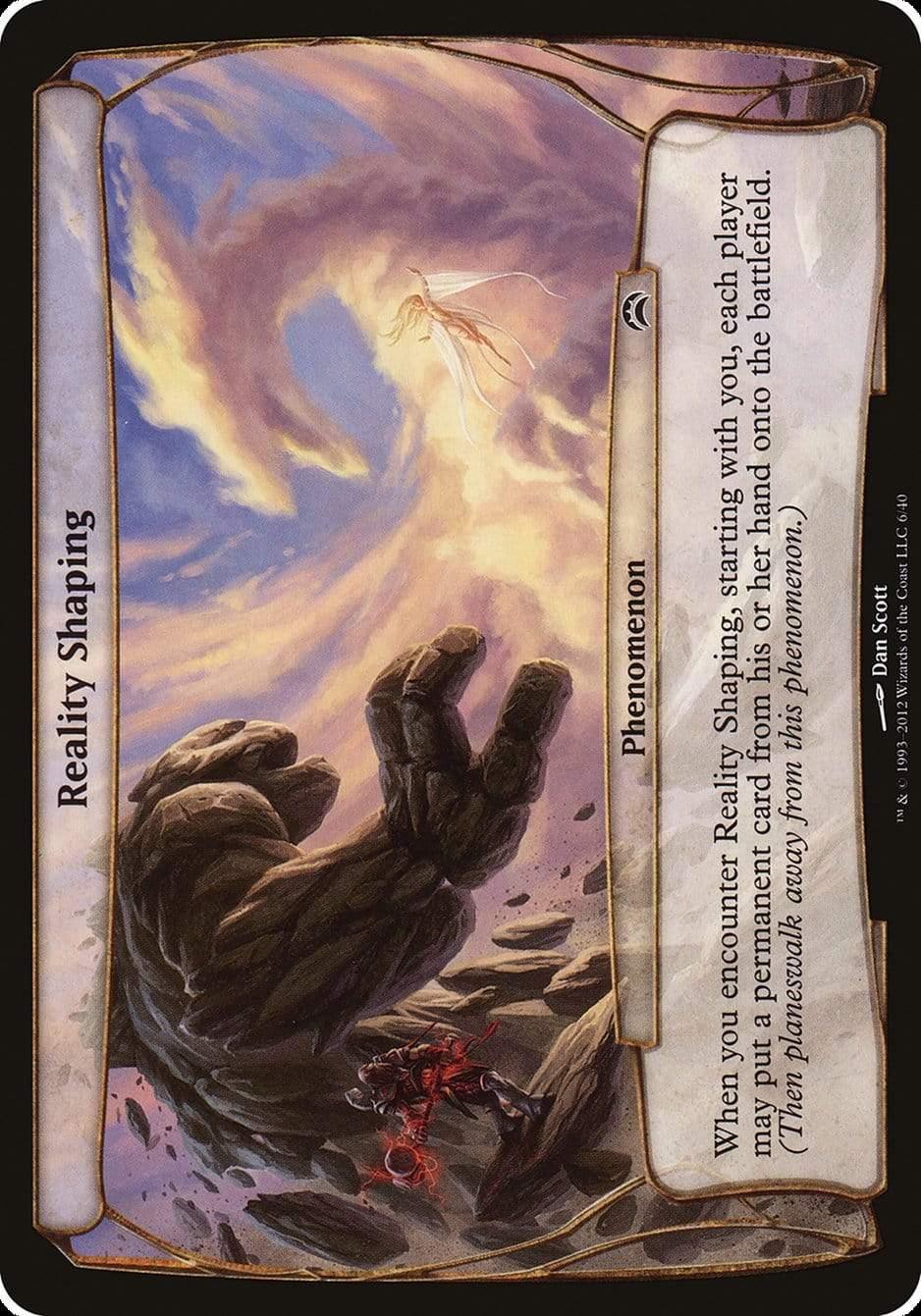 Magic: The Gathering MTG Single Reality Shaping (Planes) [Planechase 2012 Planes]