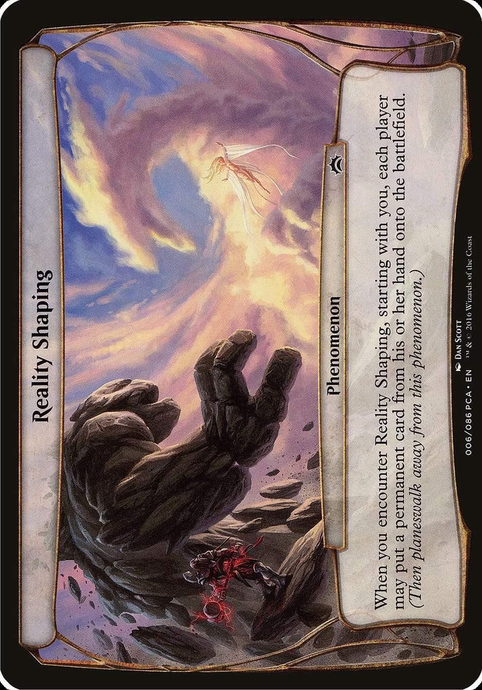 Magic: The Gathering MTG Single Reality Shaping (Planes) [Planechase Anthology Planes]