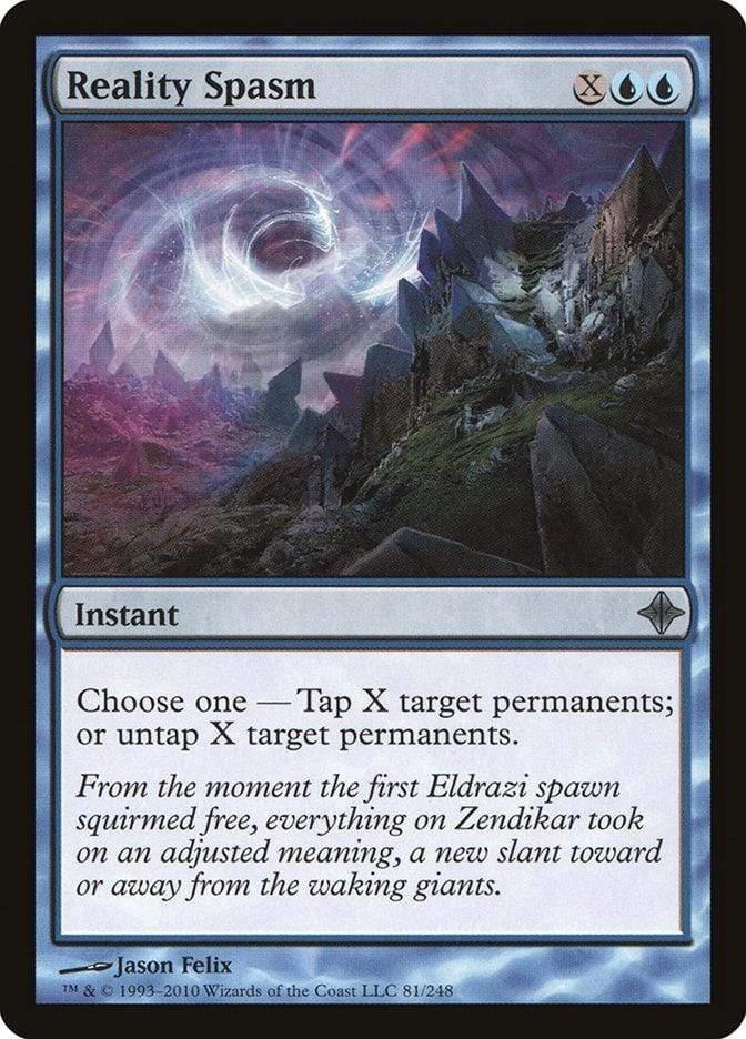 Magic: The Gathering MTG Single Reality Spasm [Rise of the Eldrazi]