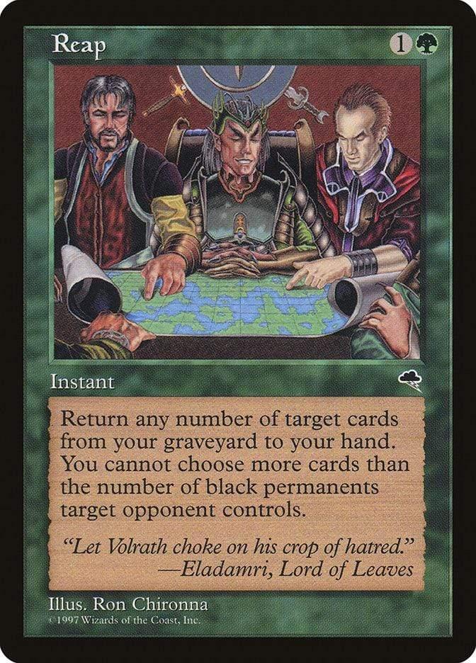 Magic: The Gathering MTG Single Reap [Tempest]