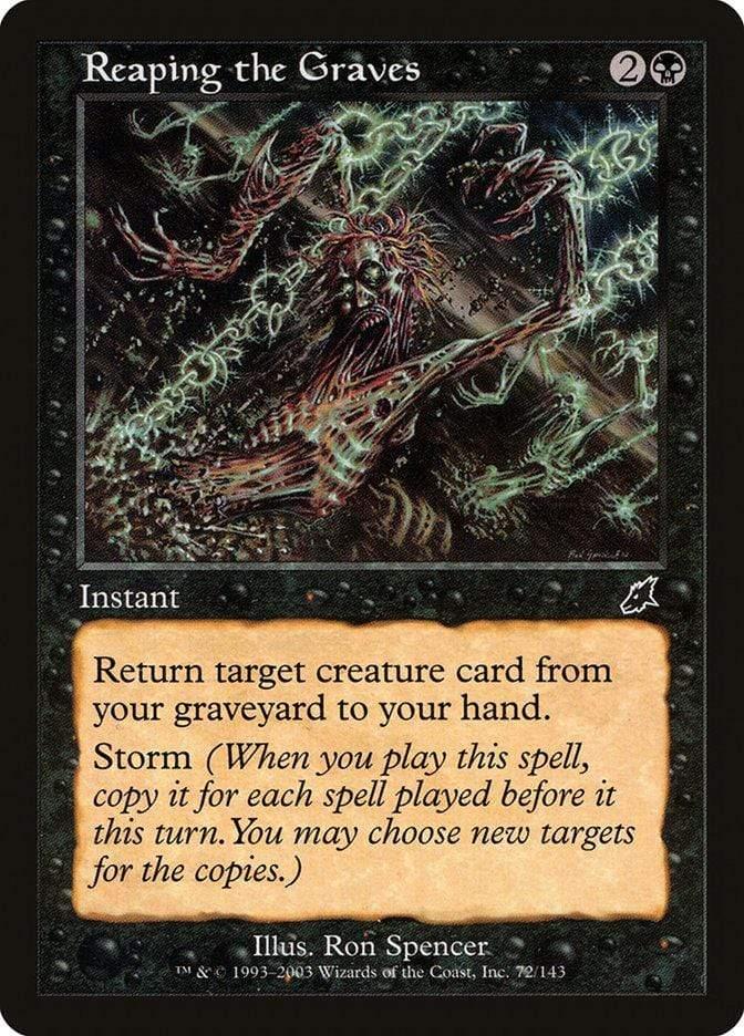 Magic: The Gathering MTG Single Reaping the Graves [Scourge]