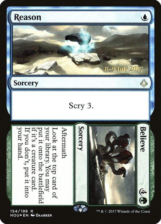 Magic: The Gathering MTG Single Reason // Believe  [Hour of Devastation Prerelease Promos]