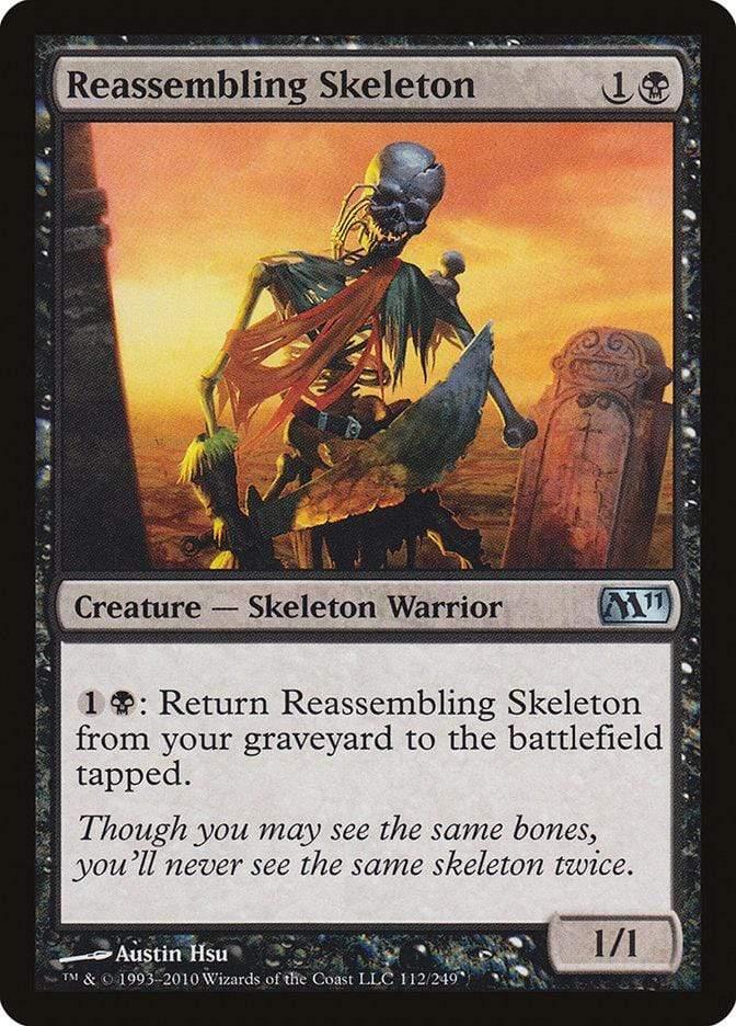 Magic: The Gathering MTG Single Reassembling Skeleton [Magic 2011]