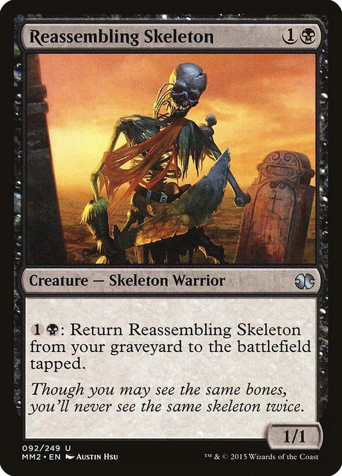 Magic: The Gathering MTG Single Reassembling Skeleton [Modern Masters 2015]