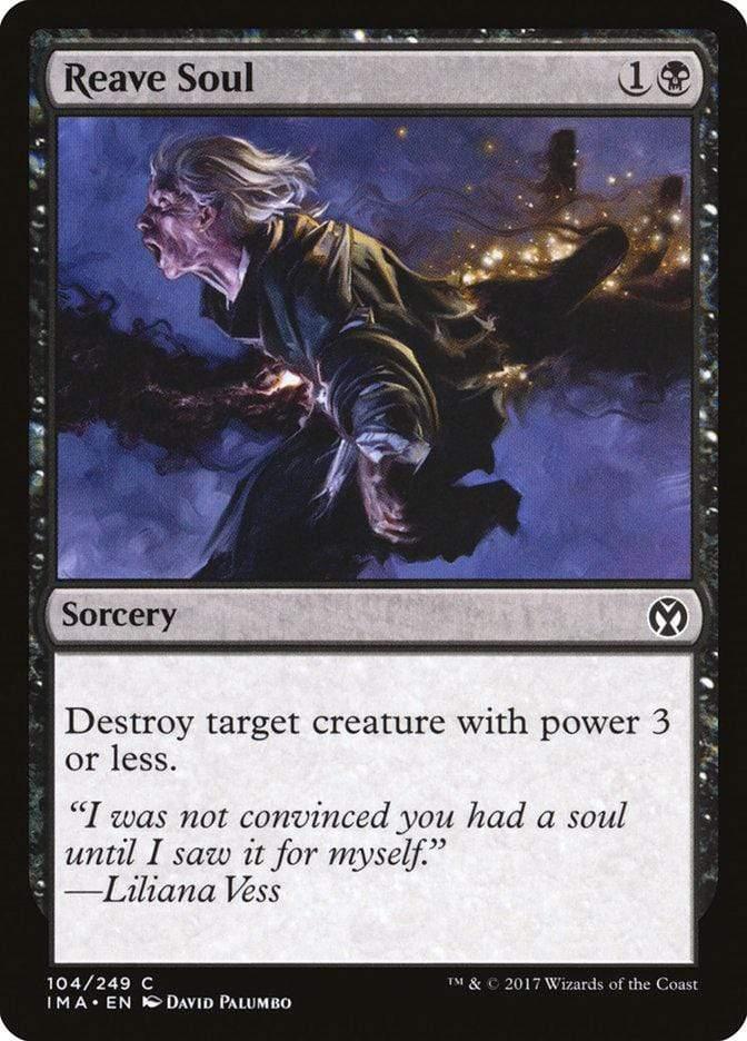 Magic: The Gathering MTG Single Reave Soul [Iconic Masters]