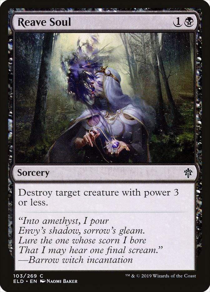 Magic: The Gathering MTG Single Reave Soul [Throne of Eldraine]