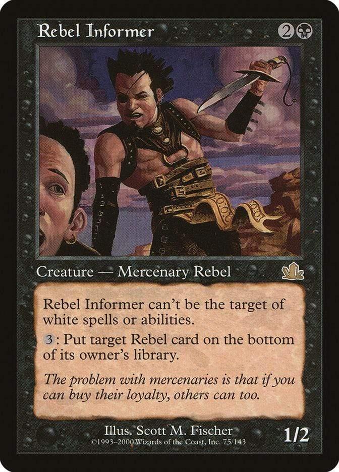 Magic: The Gathering MTG Single Rebel Informer [Prophecy]