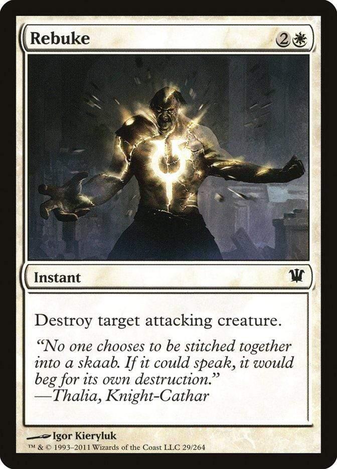 Magic: The Gathering MTG Single Rebuke [Innistrad]