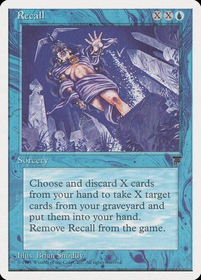 Magic: The Gathering MTG Single Recall [Chronicles]