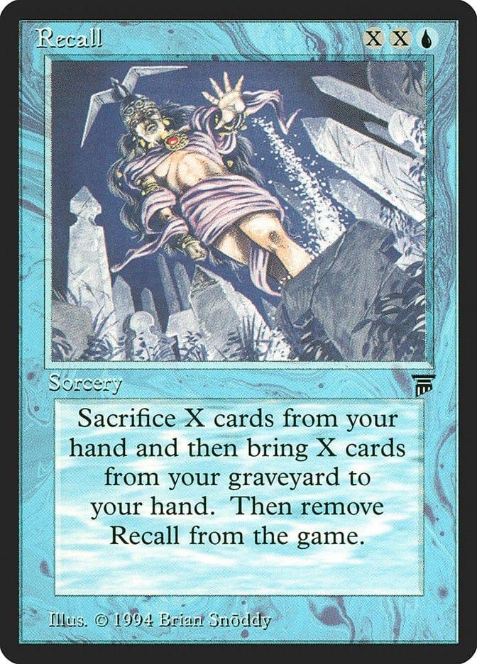 Magic: The Gathering MTG Single Recall [Legends]