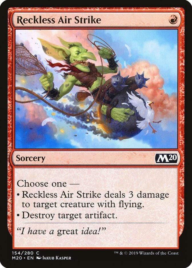 Magic: The Gathering MTG Single Reckless Air Strike [Core Set 2020]
