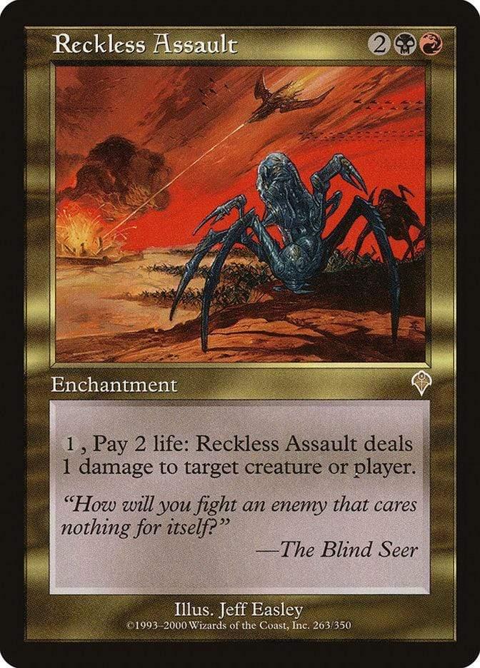 Magic: The Gathering MTG Single Reckless Assault [Invasion]