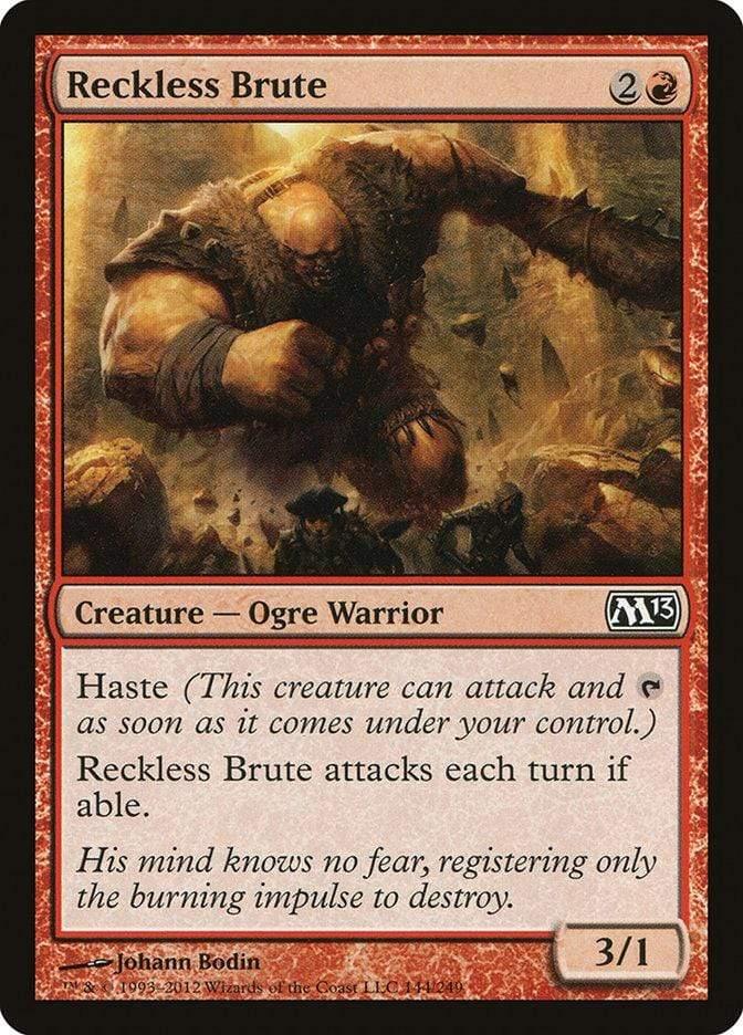 Magic: The Gathering MTG Single Reckless Brute [Magic 2013]