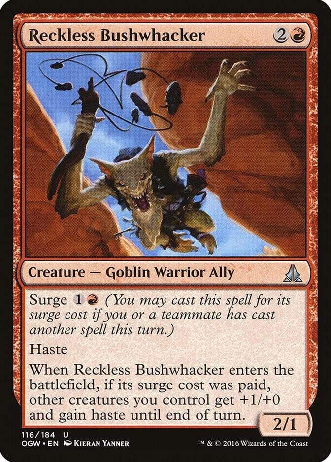 Magic: The Gathering MTG Single Reckless Bushwhacker [Oath of the Gatewatch]