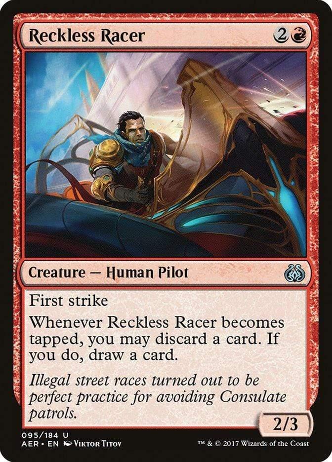 Magic: The Gathering MTG Single Reckless Racer [Aether Revolt]