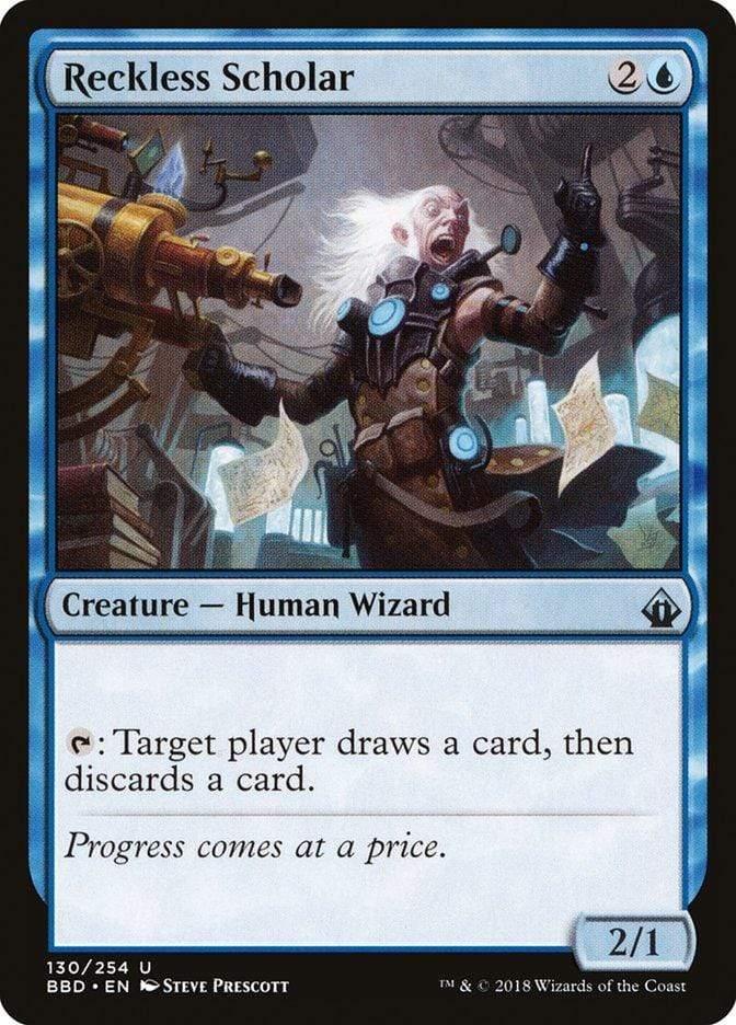 Magic: The Gathering MTG Single Reckless Scholar [Battlebond]