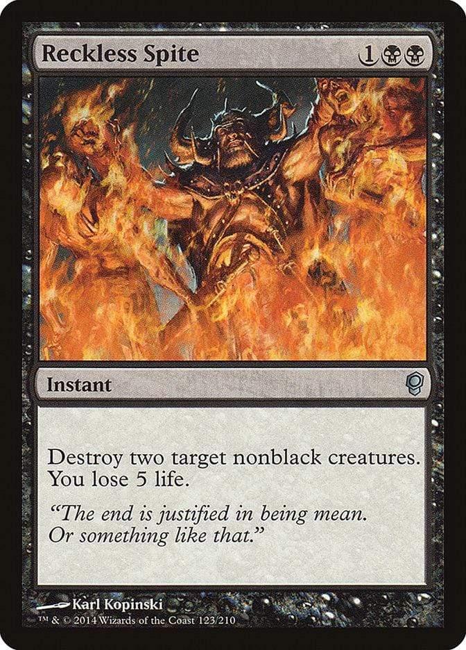 Magic: The Gathering MTG Single Reckless Spite [Conspiracy]