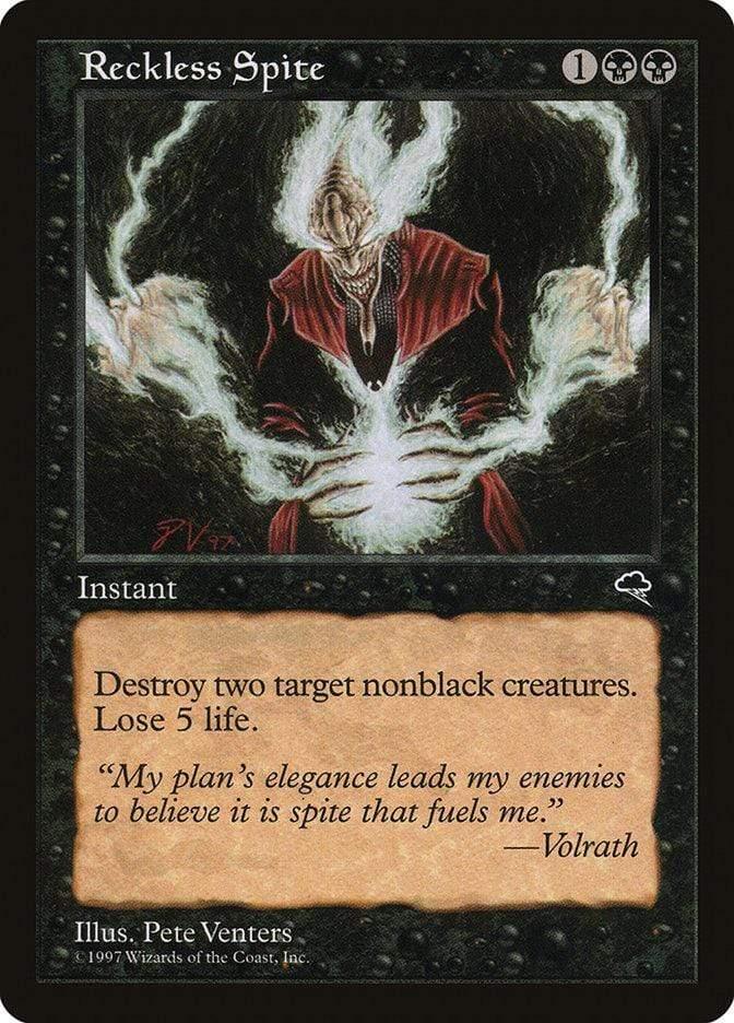 Magic: The Gathering MTG Single Reckless Spite [Tempest]