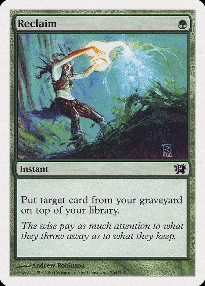 Magic: The Gathering MTG Single Reclaim [Ninth Edition]