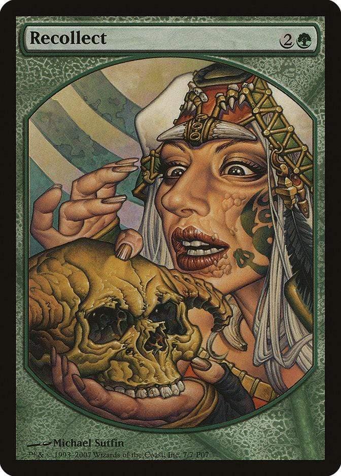 Magic: The Gathering MTG Single Recollect [Magic Player Rewards 2007]