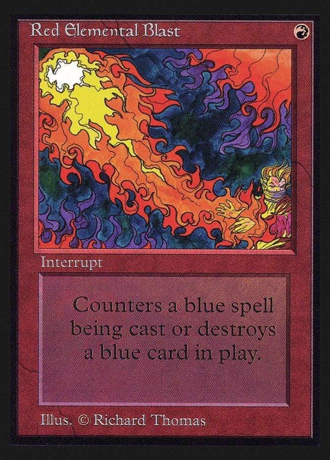 Magic: The Gathering MTG Single Red Elemental Blast [International Collectors’ Edition]