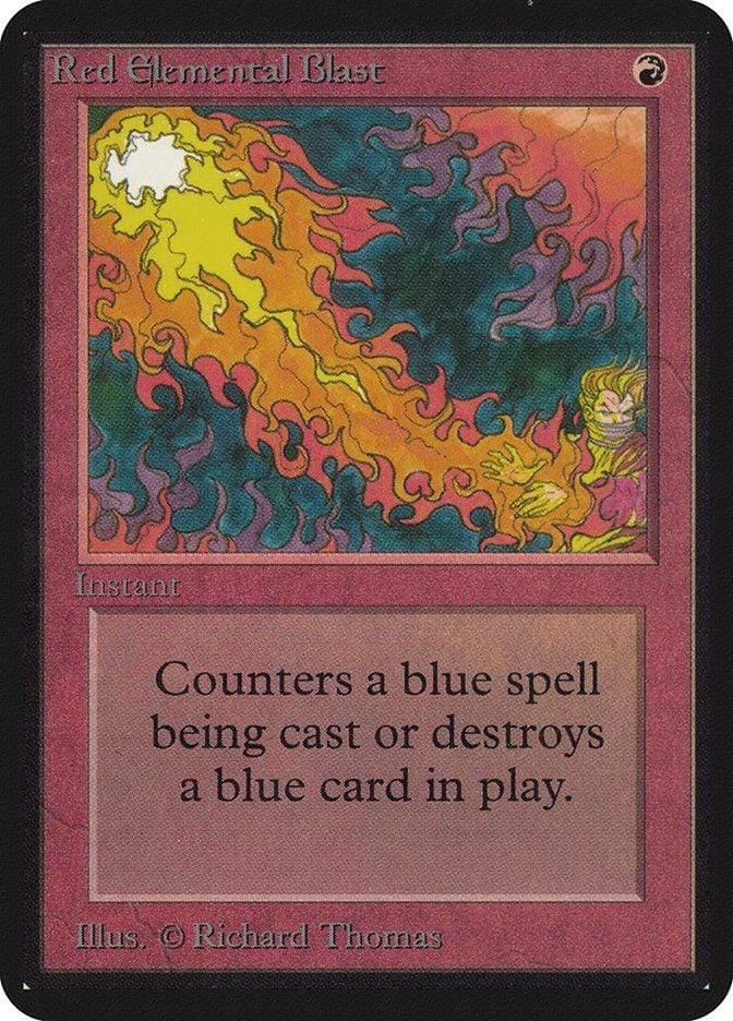 Magic: The Gathering MTG Single Red Elemental Blast [Limited Edition Alpha]