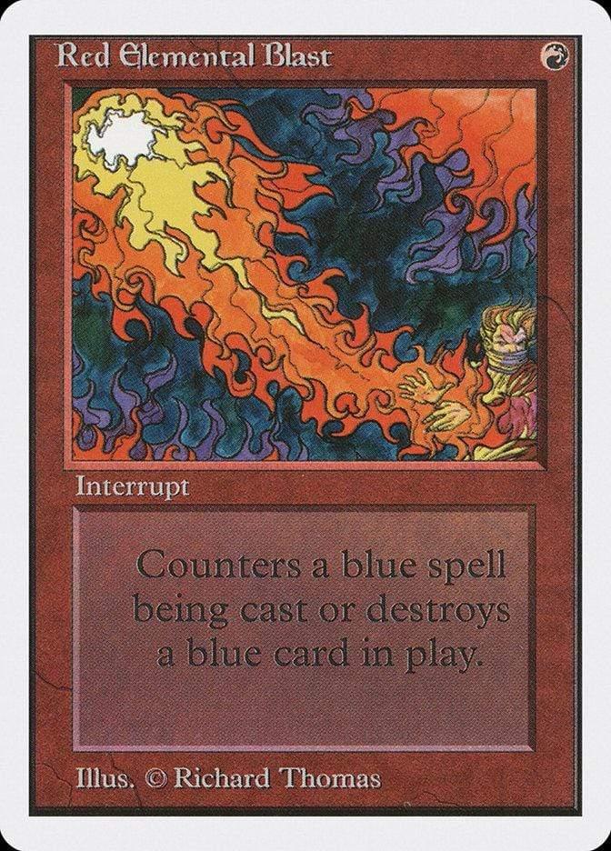 Magic: The Gathering MTG Single Red Elemental Blast [Unlimited Edition]