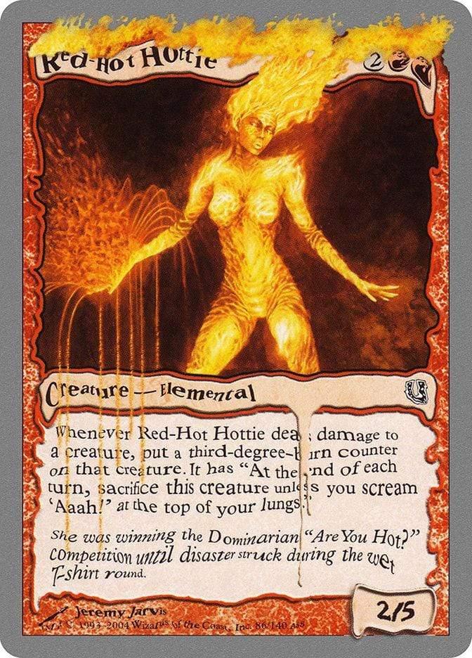 Magic: The Gathering MTG Single Red-Hot Hottie [Unhinged]