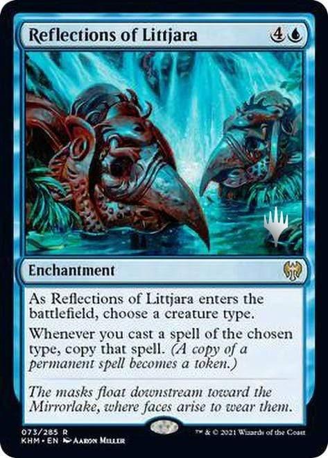 Magic: The Gathering MTG Single Reflections of Littjara [Kaldheim Promo Pack]