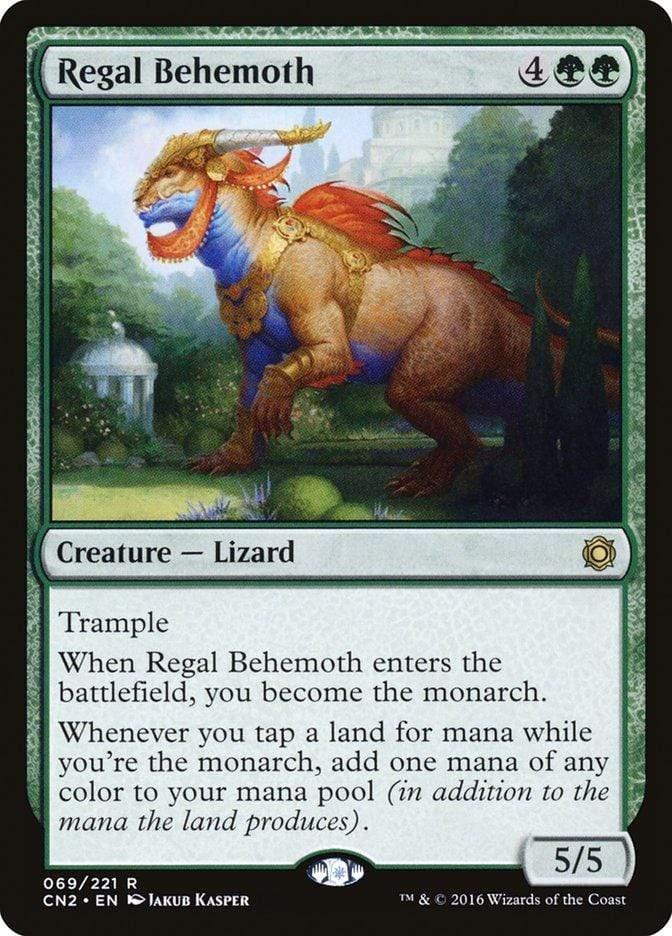 Magic: The Gathering MTG Single Regal Behemoth [Conspiracy: Take the Crown]