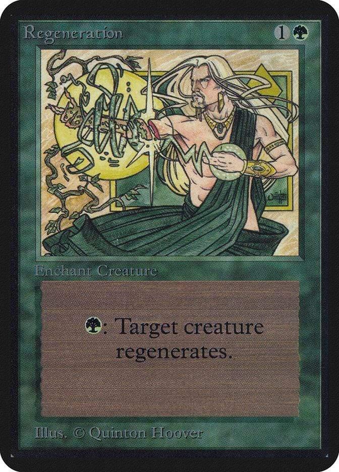 Magic: The Gathering MTG Single Regeneration [Limited Edition Alpha]